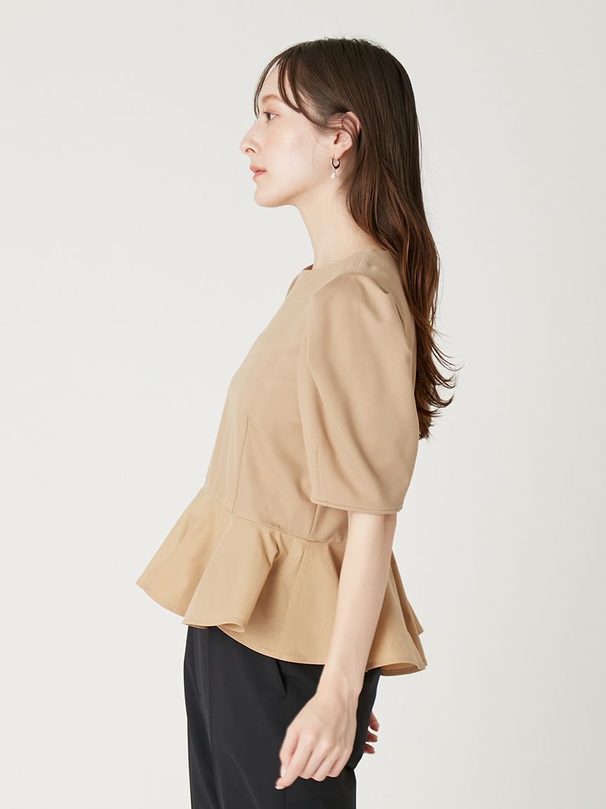 FRAY I.D「ドッキングペプラムカットソー」|Tシャツ・カットソー|