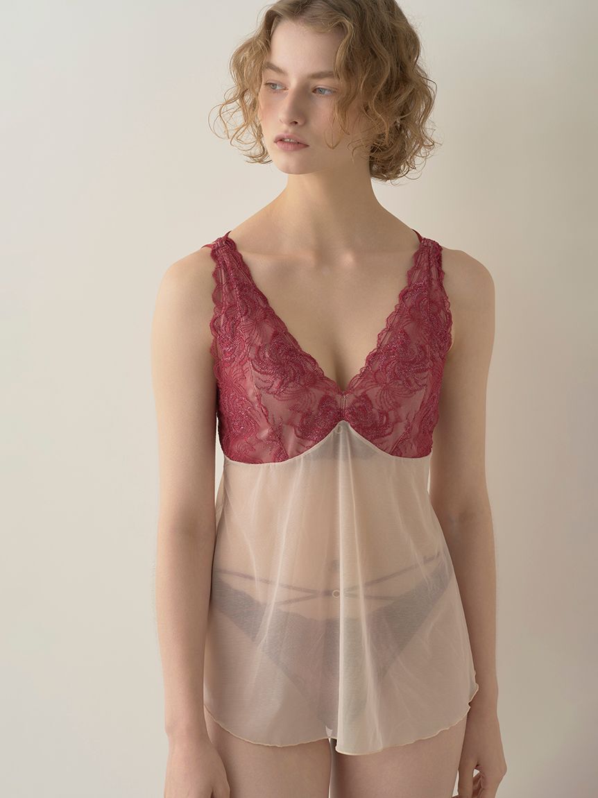 LILY BROWN Lingerie「【LILY BROWN Lingerie】ブドワール/レディメイクブラキャミソール」|インナー|