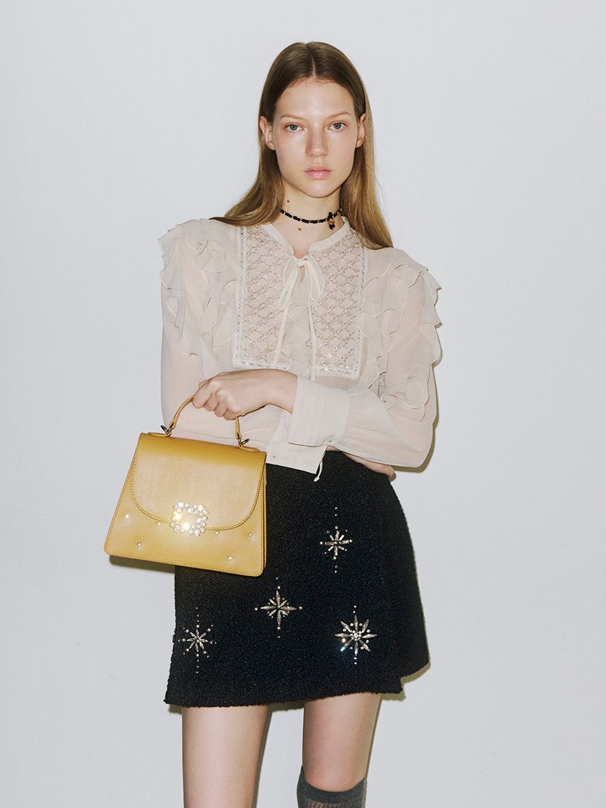 LILY BROWN「ベルベットリボン2連ネックレス」|ネックレス|