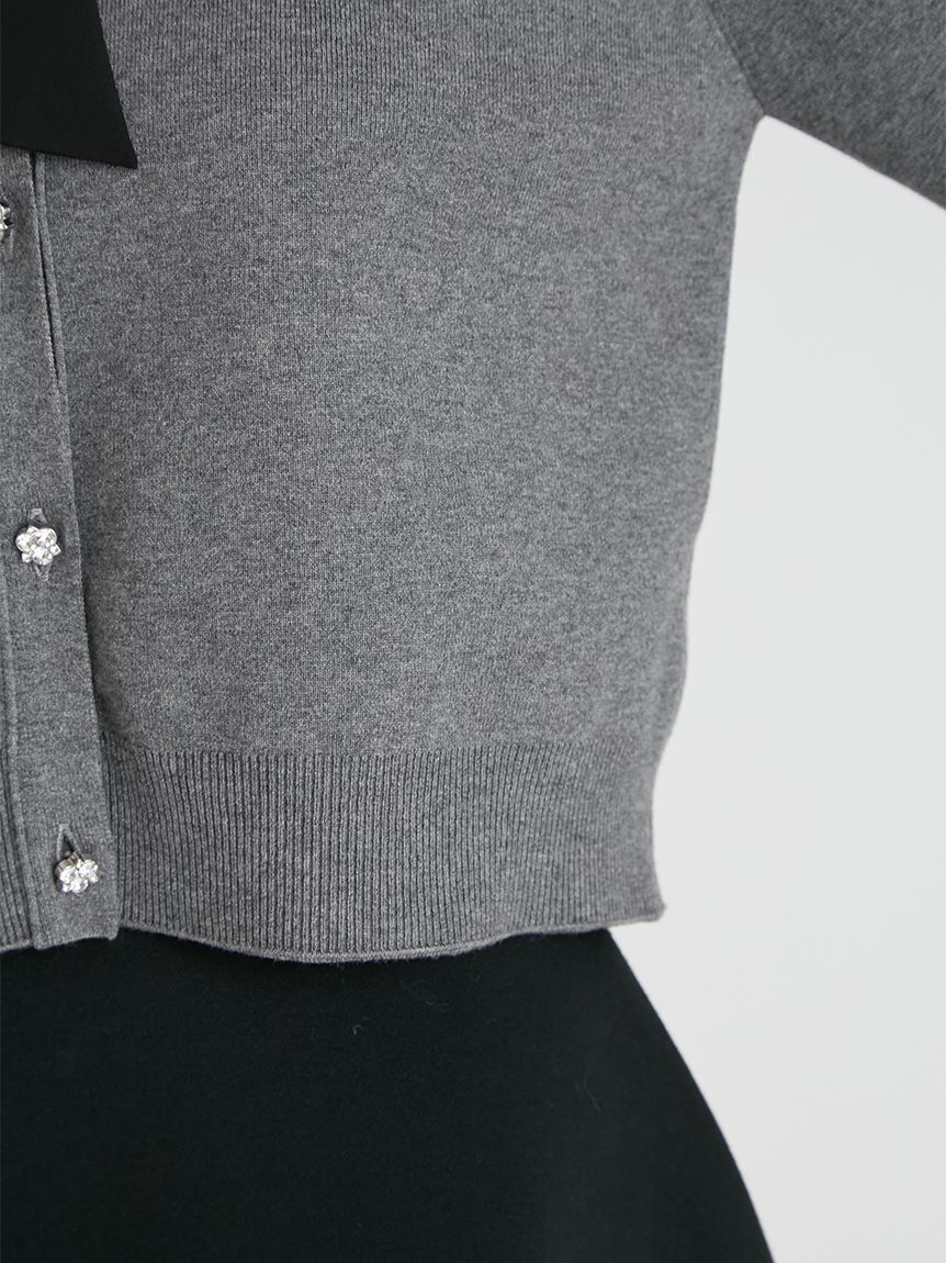 CELFORD「デタッチャブル総針カーディガン」|カーディガン|