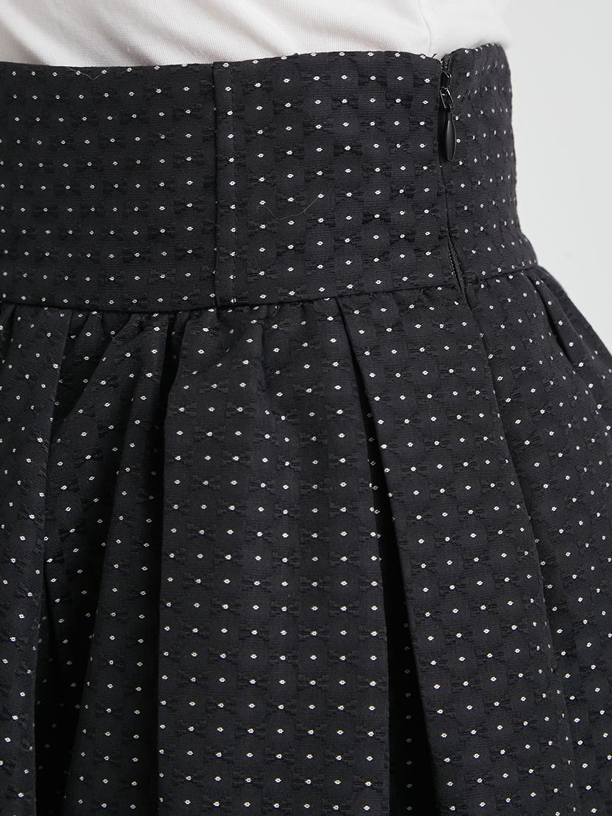 CELFORD「【洗える】ジャガードタックフレアスカート」|スカート|