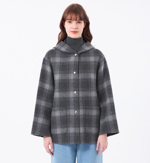 MACKINTOSH PHILOSOPHY「【WEB&一部店舗限定】ウールリバーミドルフードコート」|その他|