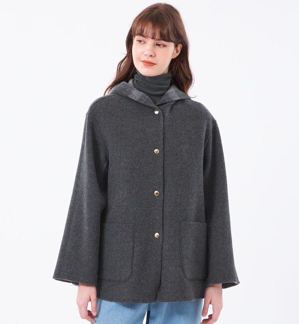 MACKINTOSH PHILOSOPHY「【WEB&一部店舗限定】ウールリバーミドルフードコート」|その他|