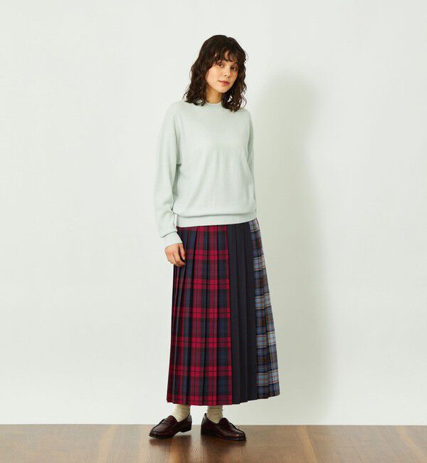 MACKINTOSH PHILOSOPHY「GREY LABEL ウールカシミヤクルーネックニット」|ニット・セーター|