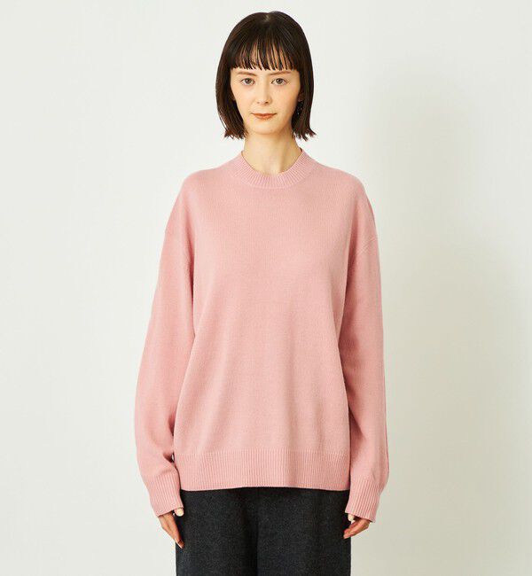 MACKINTOSH PHILOSOPHY「GREY LABEL ウールカシミヤクルーネックニット」|ニット・セーター|
