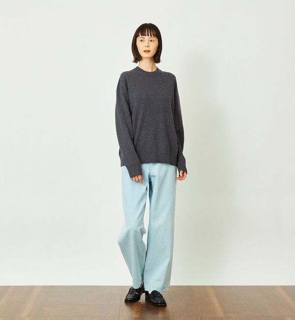 MACKINTOSH PHILOSOPHY「GREY LABEL ウールカシミヤクルーネックニット」|ニット・セーター|