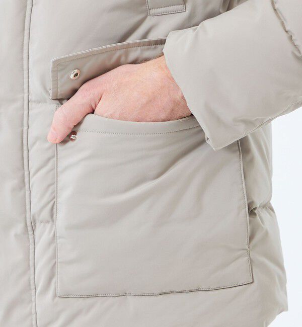 MACKINTOSH PHILOSOPHY「メモリーストレッチ　フーデッドダウンブルゾン」|ブルゾン・スタジャン|