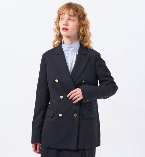 MACKINTOSH PHILOSOPHY「【TROTTER（トロッター）シリーズ】【RETFORD(レットフォード)】アクションツイル」|テーラードジャケット|ネイビー