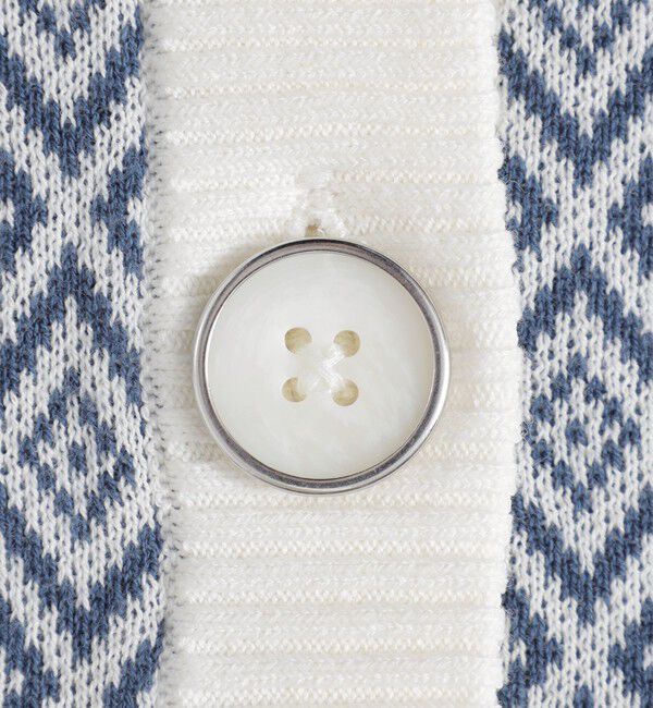  「ジオメトリックカーディガン」|ニット・セーター|