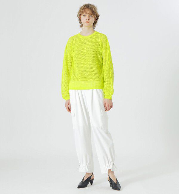  「メッシュニットプルオーバー」|ニット・セーター|