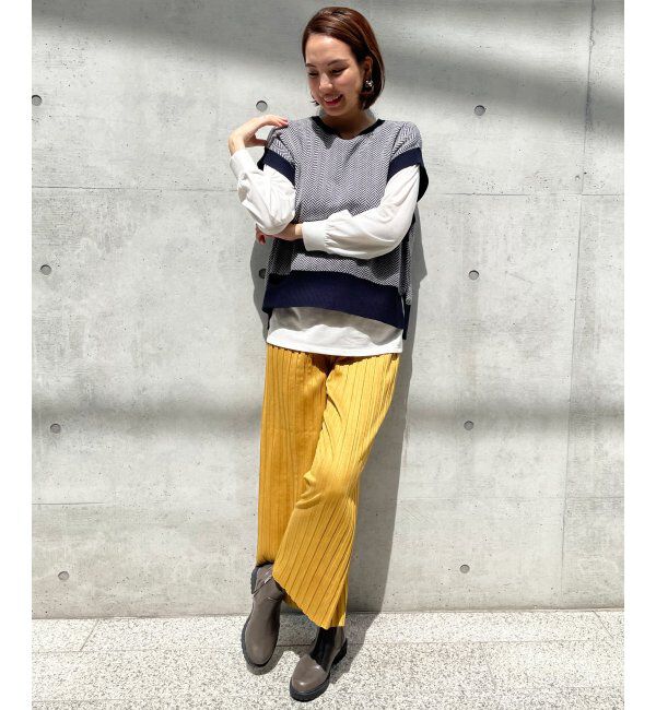 ikka「ニットベストアンサンブル」|ニット・セーター|