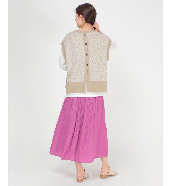 ikka「ニットベストアンサンブル」|ニット・セーター|