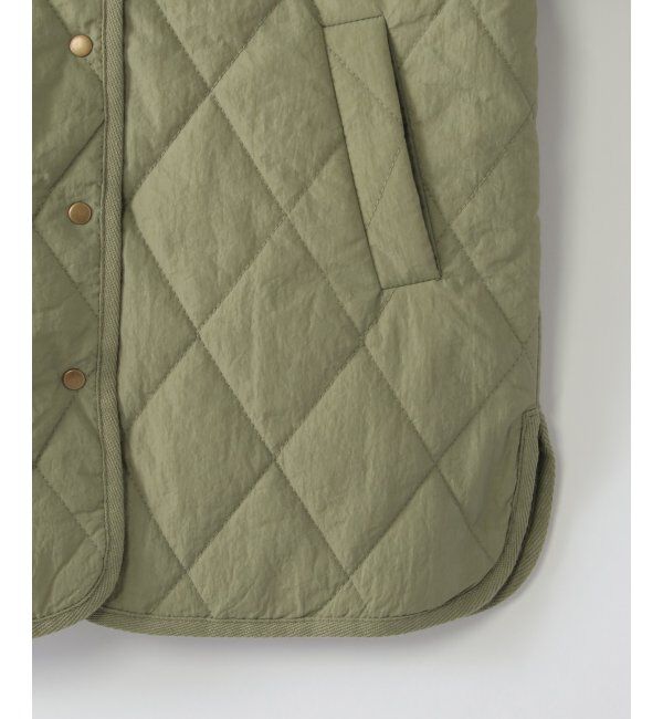 ikka kids「【親子おそろい】切り替えキルトハーフコート（120~160cm）」|その他|