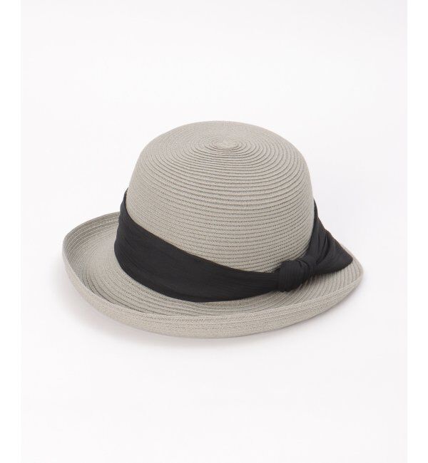 ikka「雑材ソフトブリムアップハット」|その他|グレー