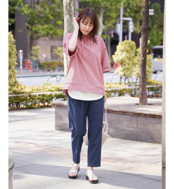 ikka「GOKU楽パンツ 冷感テーパード」|その他|