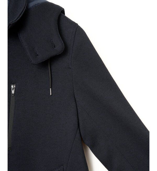 IKKA LOUNGE「ウールライクニットステンカラーコート」|その他|