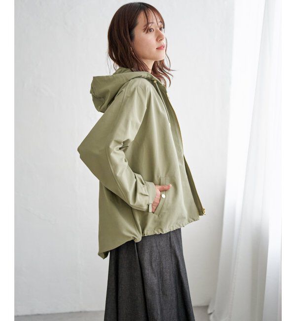 ikka「【雑誌InRed4月号掲載】撥水花粉リリース2WAYマウンテンパーカー【親子コーデ】」|ブルゾン・スタジャン|