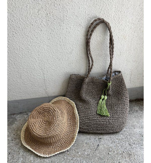 Lbc with Life「タッセルペーパートート」|その他|