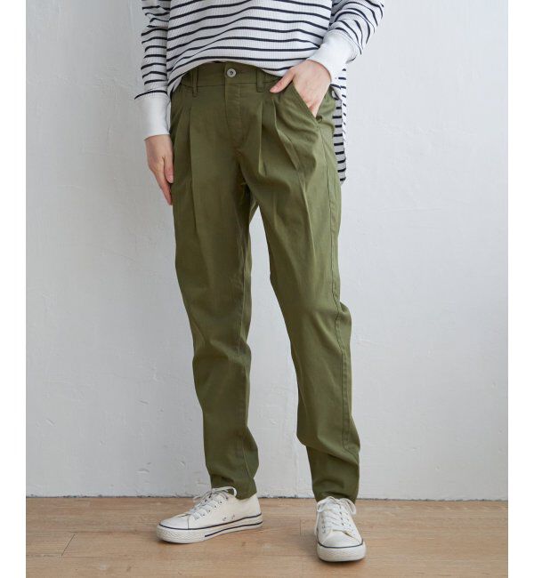 Lbc with Life「さらひやプラスジップレスパンツ」|その他|オリブグリン