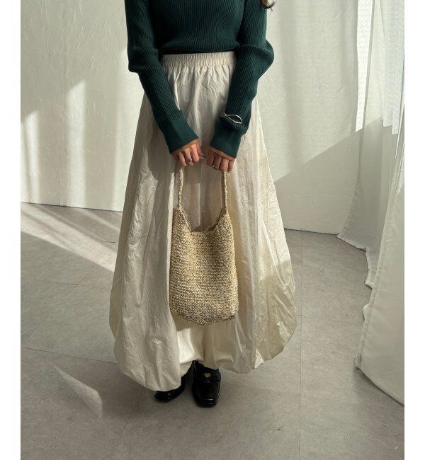 Lbc with Life「ニットワンハンドルバッグ」|その他|