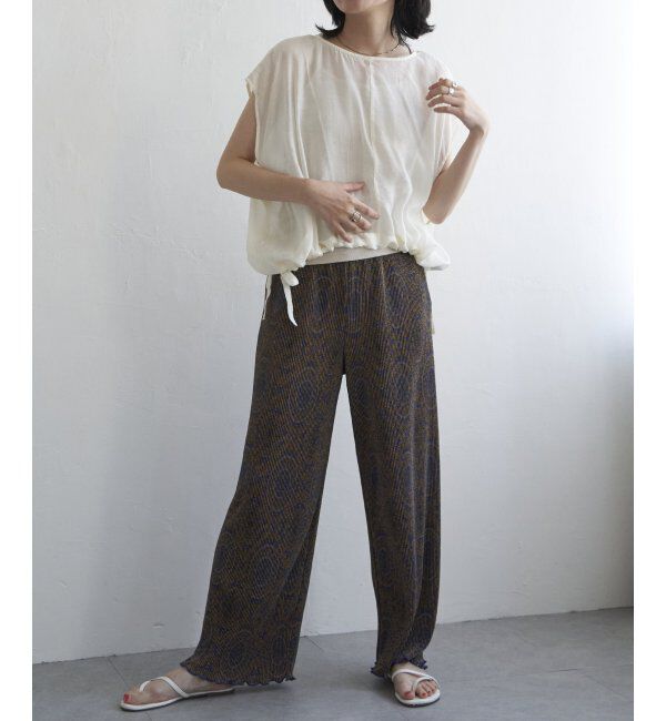 VENCE share style「ウエスト絞りフレンチブラウス」|シャツ・ブラウス|