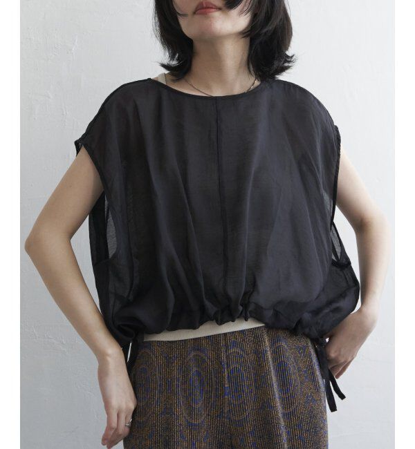 VENCE share style「ウエスト絞りフレンチブラウス」|シャツ・ブラウス|