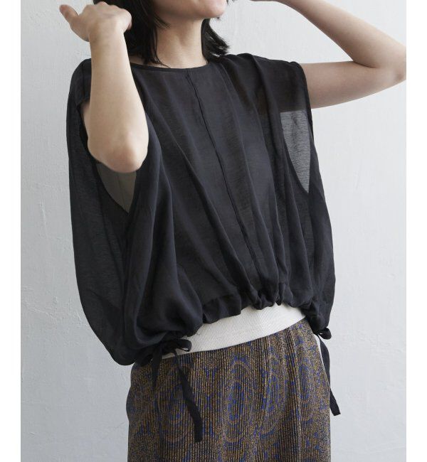 VENCE share style「ウエスト絞りフレンチブラウス」|シャツ・ブラウス|