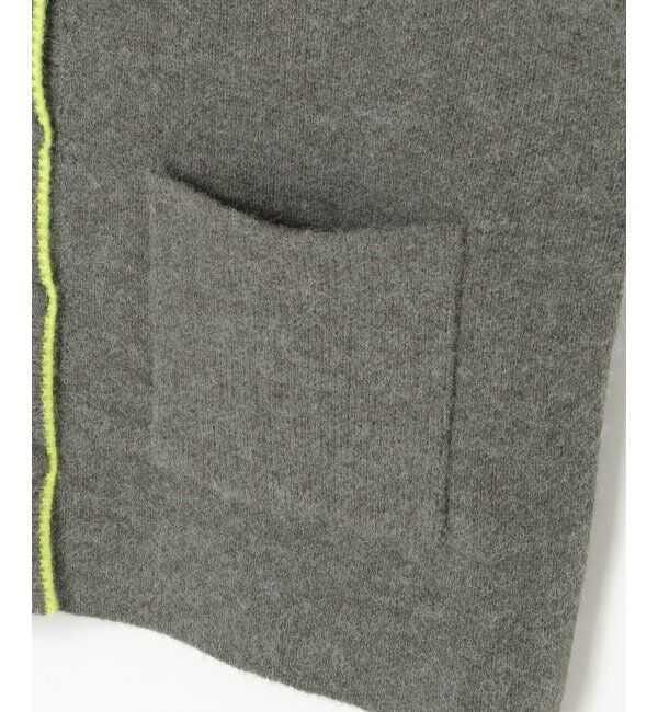 VENCE share style「アルパカタッチ配色カーディガン」|カーディガン|