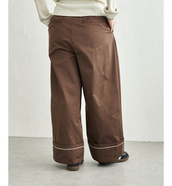 VENCE share style「ツイルタックパンツ」|デニム|