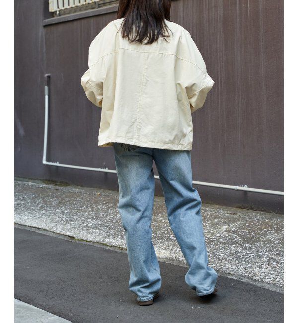 VENCE share style「合繊ツイルスタンドジャケット」|ブルゾン・スタジャン|