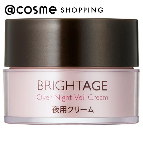  「BRIGHTAGE（ブライトエイジ） オーバーナイト ヴェールクリーム 本体 (30g)」|美容液・オイル・クリーム|その他