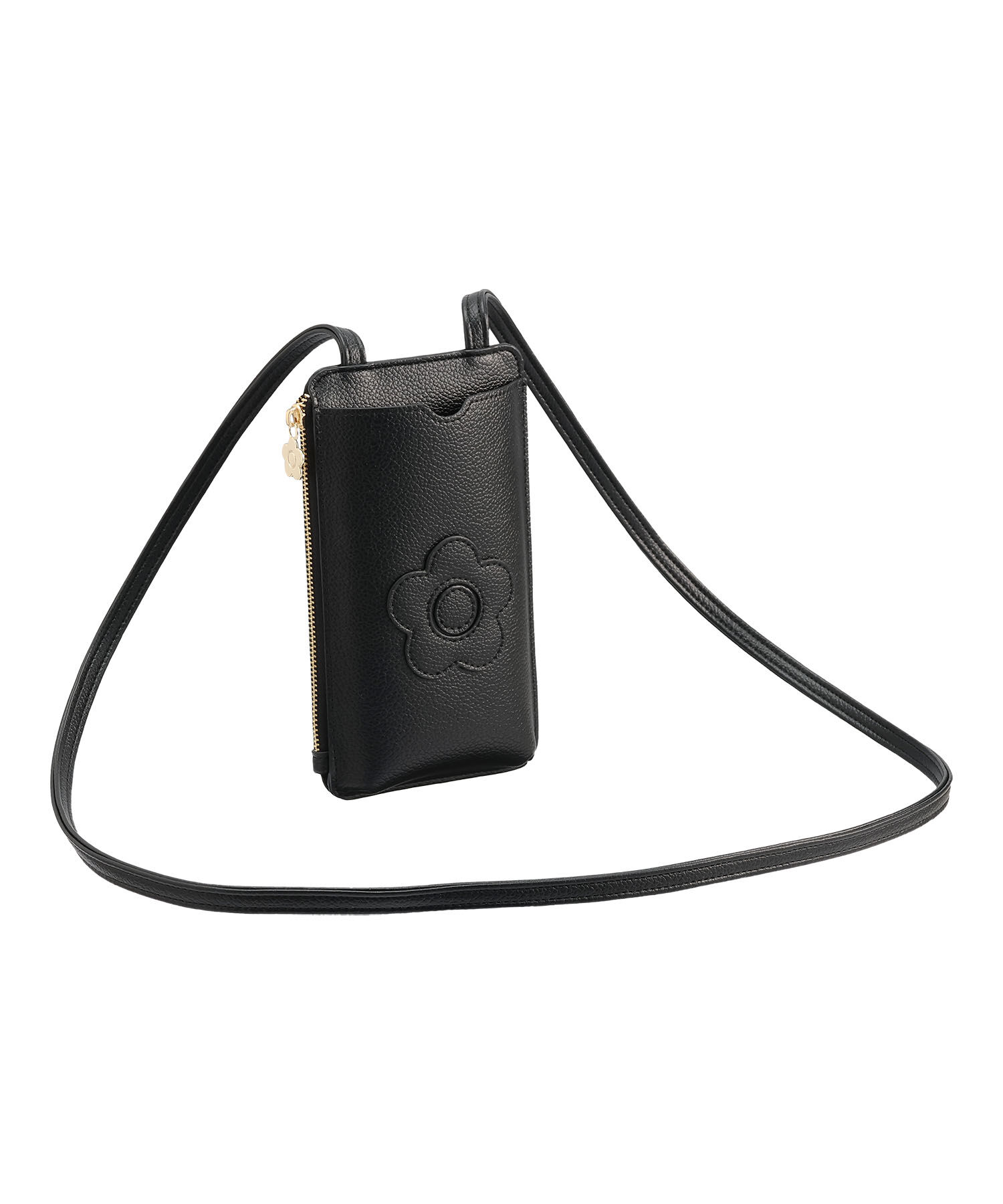 MARY QUANT「デイジーパッチ モバイルショルダー」|モバイルケース|