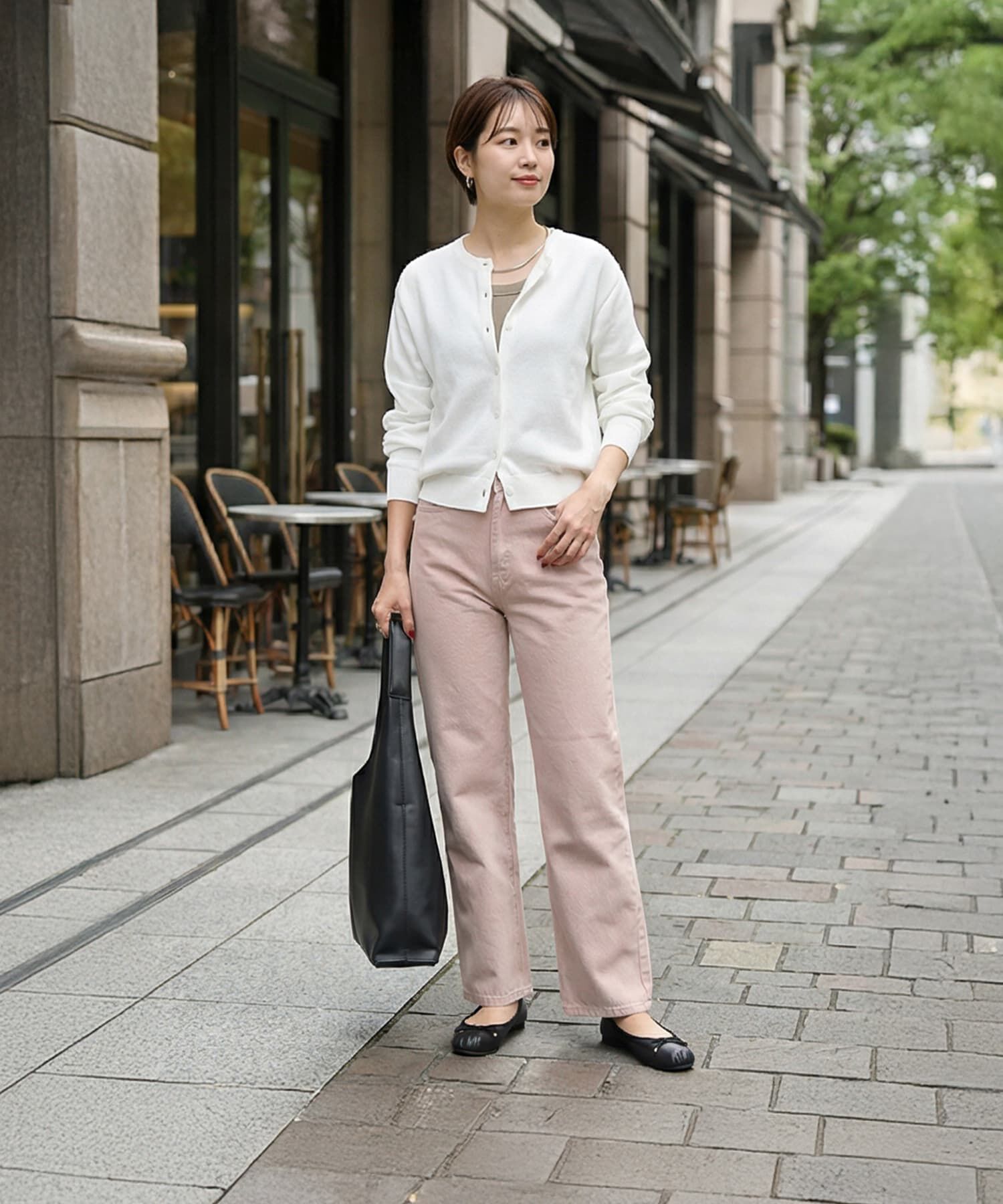 STYLE DELI「BASICクルーネックカーディガン」|カーディガン|