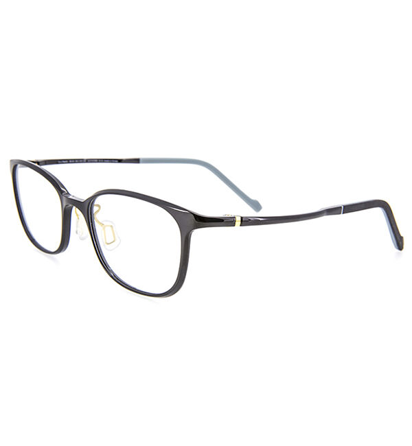  「Zoff SMART Skinny (ゾフ･スマート･スキニー) ウェリントン メガネ」|メガネ|黒