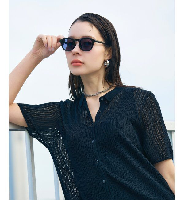  「【WEB限定】ボストン型 調光サングラス | クラウンパント 軽量 紫外線対策 UVカット レンズの色が変わる」|サングラス|