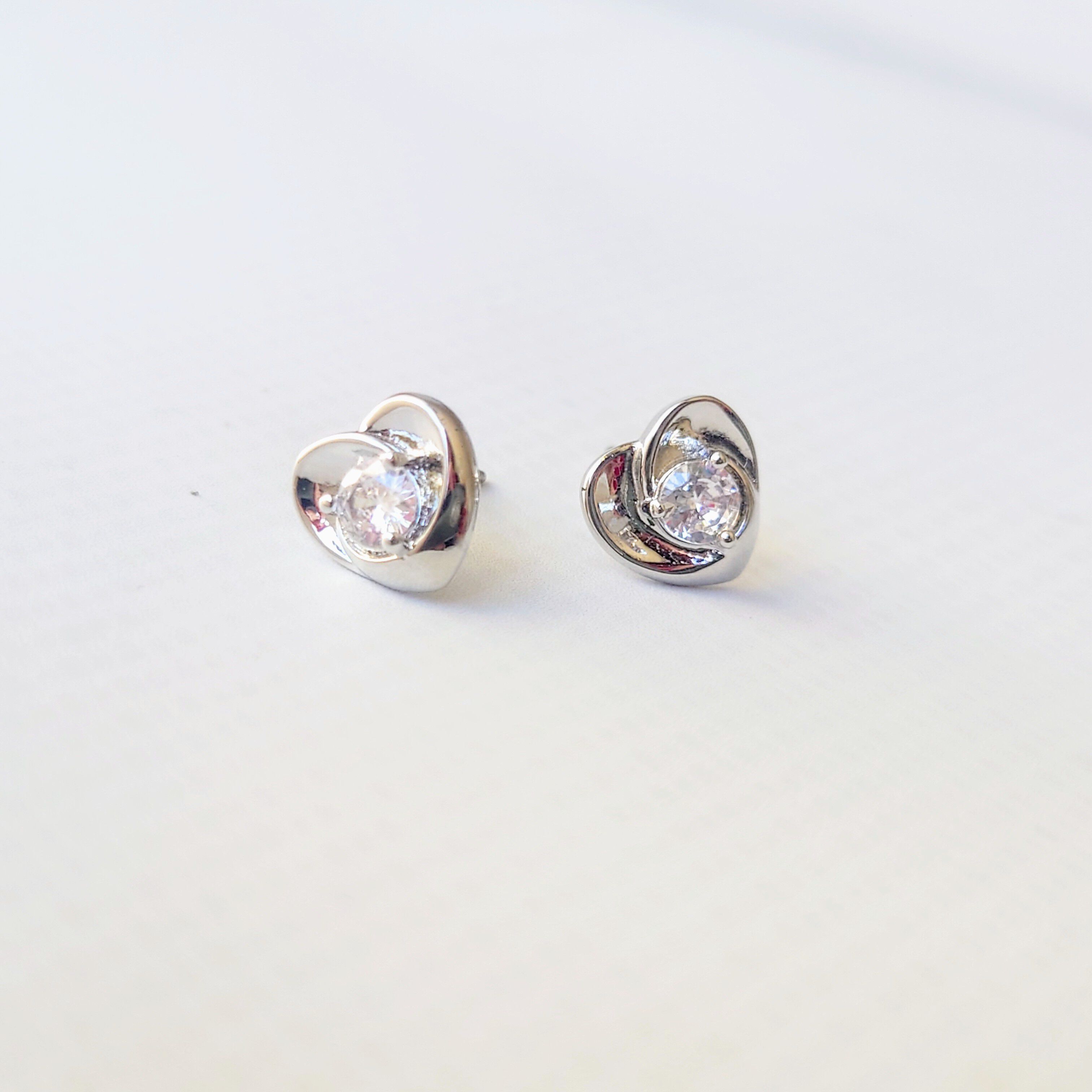 MARQUISE「ハートジルコニアピアス」|ピアス|