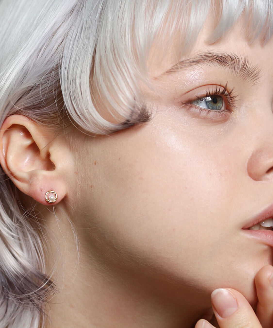  「パール ピアス | K10YG」|ピアス|