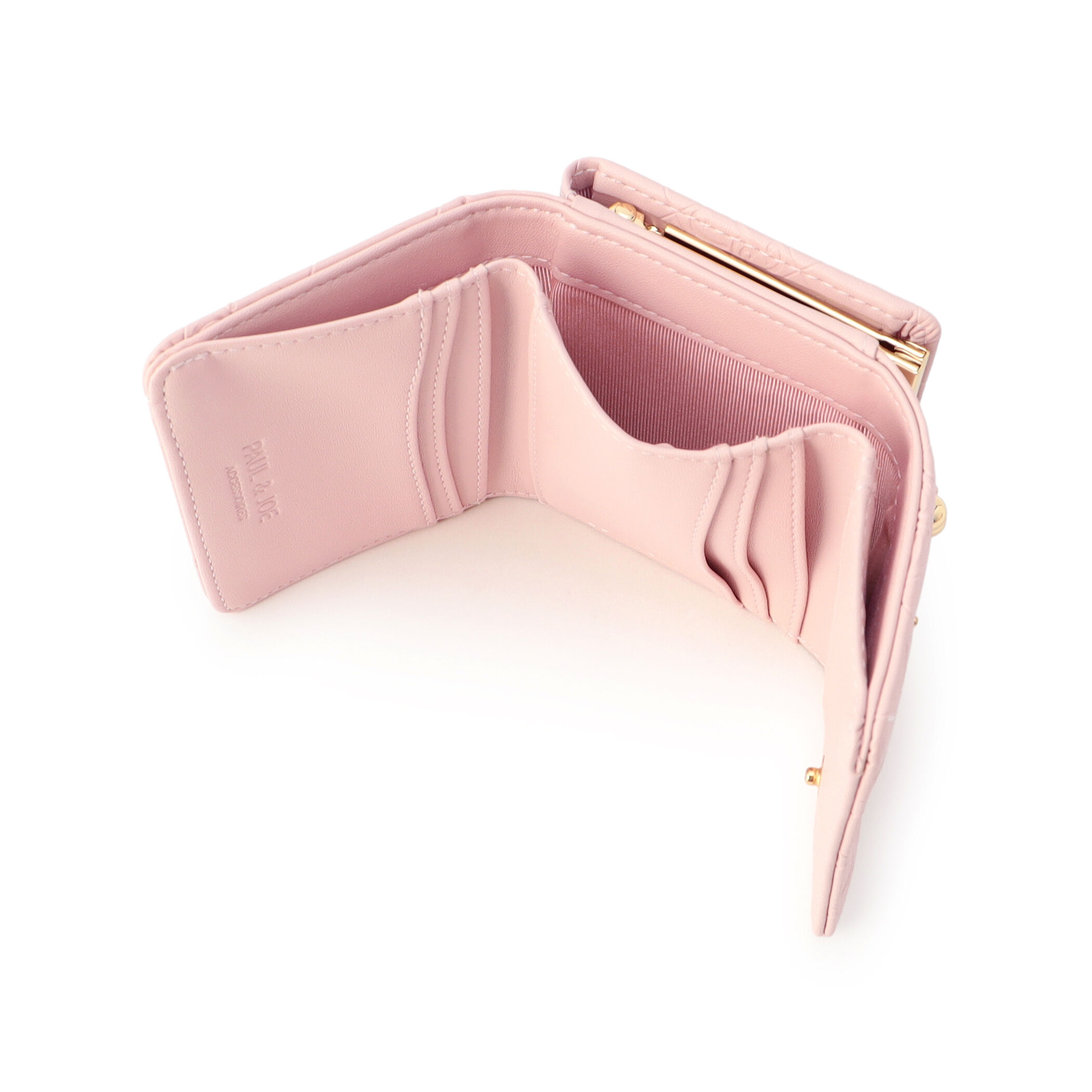 PAUL&JOE「口金ミニ財布／ロゴエンボス」|財布|