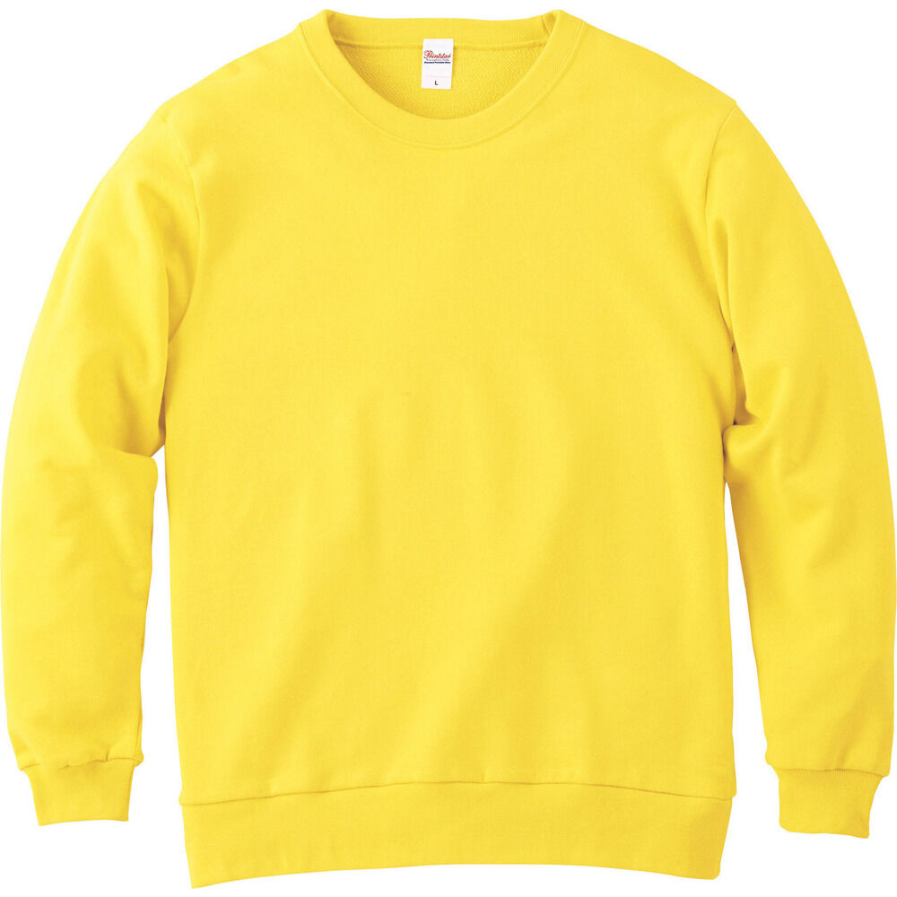 BACKYARD FAMILY「トレーナー メンズ 通販 レディース クルーネックライトトレーナー スウェット ルームウェア」|スウェット・ジャージ|イエロー1