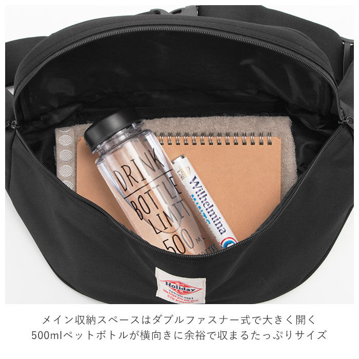 BACKYARD FAMILY「ウエストポーチ メンズ 通販 レディース おしゃれ シンプル 無地 ロゴ ウエストバッグ」|ショルダー・メッセンジャー|