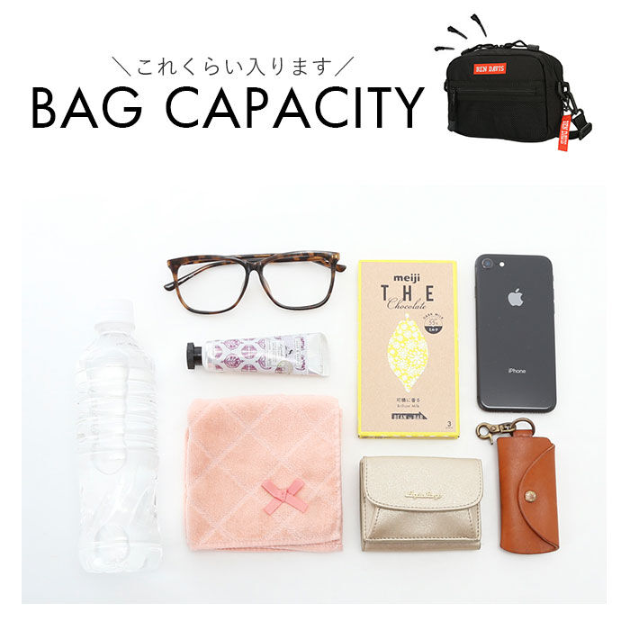 BACKYARD FAMILY「通販 ベンデイビス ショルダーバッグ メンズ レディース 斜めがけ 大人 2way ポーチ」|ショルダー・メッセンジャー|