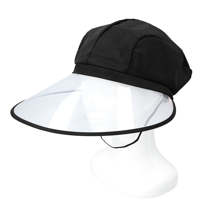 BACKYARD FAMILY「レインバイザー 自転車 通販 レインハット レインキャップ フェイスガード つば広 視野が広い」|ハット|