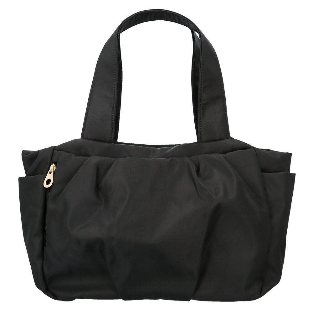 BACKYARD FAMILY「トートバッグ レディース 通販 多機能バッグ 軽量 肩掛け A4サイズ マザーズバッグ」|トートバッグ|ブラック1