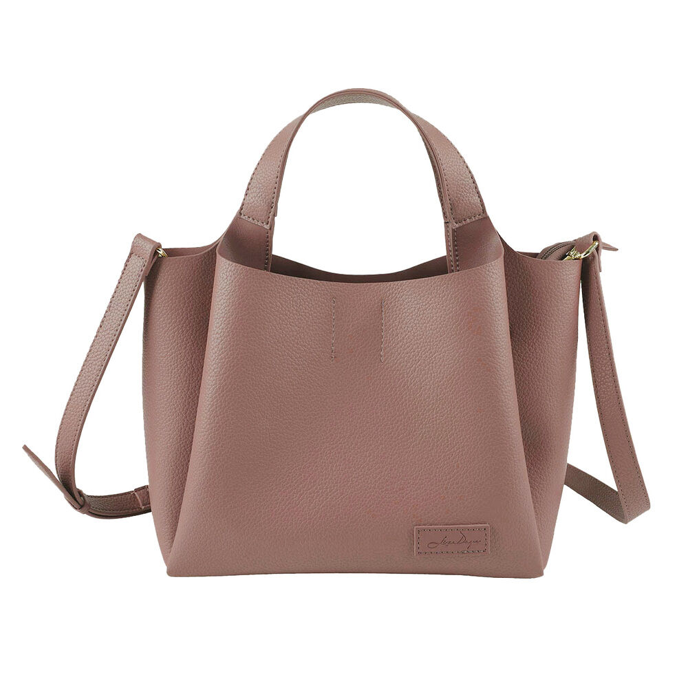 BACKYARD FAMILY「lizdays リズデイズ PUレザー トートバッグ 2way 通販 トートバック トート」|トートバッグ|ピンク1