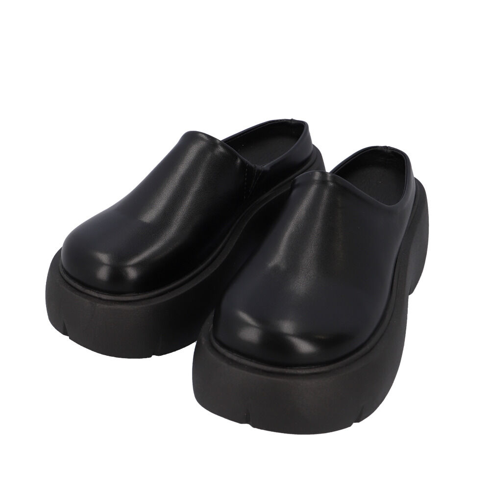 BACKYARD FAMILY「厚底 サボ サンダル レディース 通販 サボサンダル 厚底サボサンダル 厚底靴 厚底サンダル」|サンダル|ブラック1