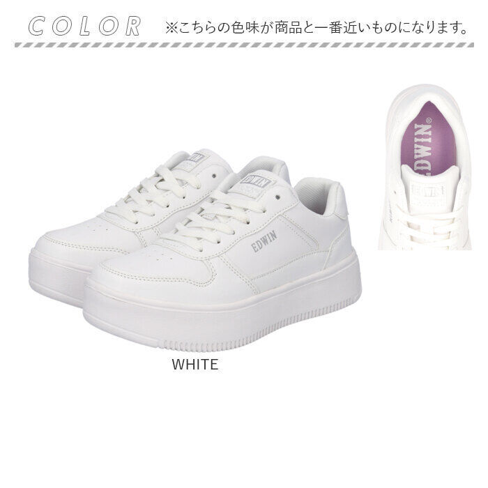 BACKYARD FAMILY「EDWIN スニーカー EDW4324 エドウィン 通販 レディース ローカットスニーカー 軽量」|スリッポン|