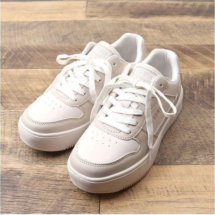 BACKYARD FAMILY「EDWIN スニーカー EDW4324 エドウィン 通販 レディース ローカットスニーカー 軽量」|スリッポン|