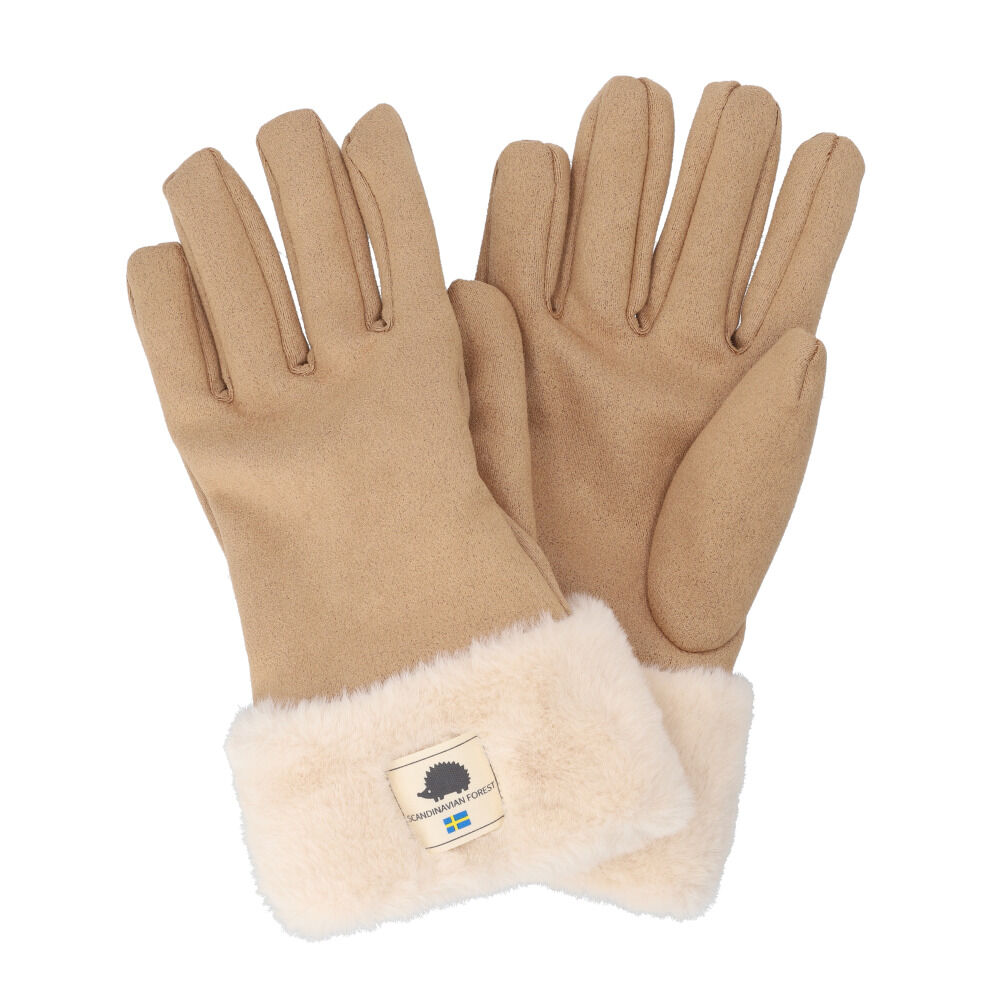 BACKYARD FAMILY「スカンジナビアンフォレスト 手袋 251-TTSF877 通販 SCANDINAVIAN」|手袋|ベージュ1