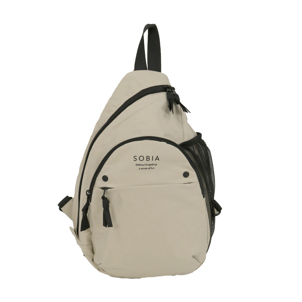 BACKYARD FAMILY「ボディバッグ レディース 大きめ 通販 リップストップ ショルダーバッグ ボディーバッグ」|その他|ベージュ1