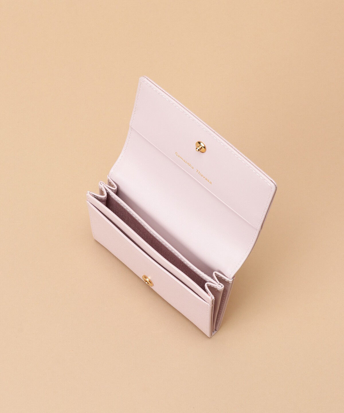 Samantha Thavasa「ラメレザービジュー カードケース」|名刺入れ・カードケース|